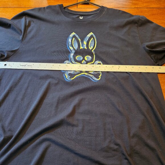 Psycho Bunny Men's SS T-Shirt, Sz EU 9 (US XXL) - Picture 9 of 10